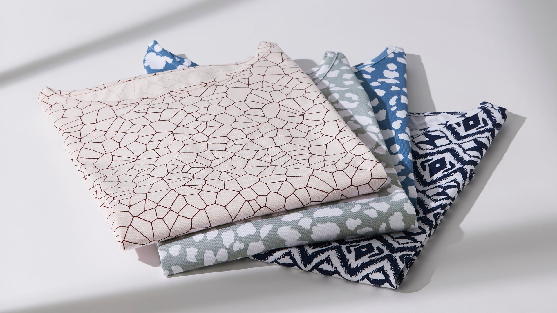 Khoko Basics Women's Extended Sleeve Cotton Print Tee