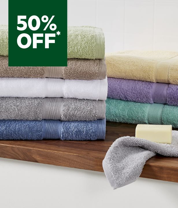 50% Off All Towels By Elysian & Chyka Home