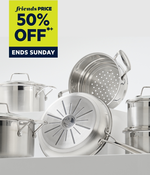 60% Off Full Priced Cookware