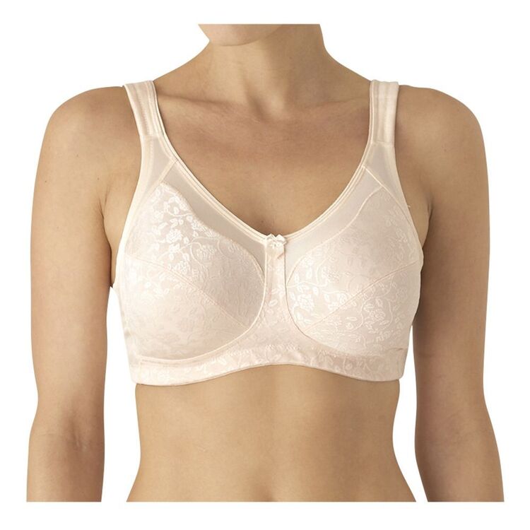 Womens Convertible Strap Full-Coverage Comfort Wirefree Bra