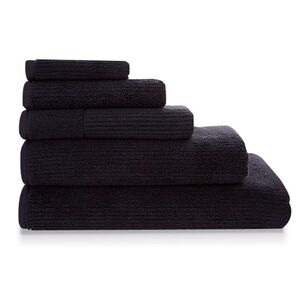 Sheridan Living Textures Trenton Towel Collection Carbon