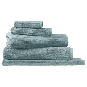 Sheridan Living Textures Trenton Towel Collection Misty Blue