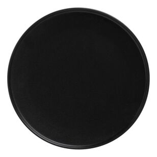 Maxwell & Williams Caviar 21 cm High Rim Plate Black