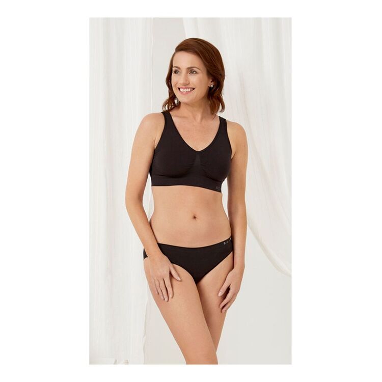Bonds Women's Underwear Maternity Wirefree Crop, Black, Small :  : Clothing, Shoes & Accessories