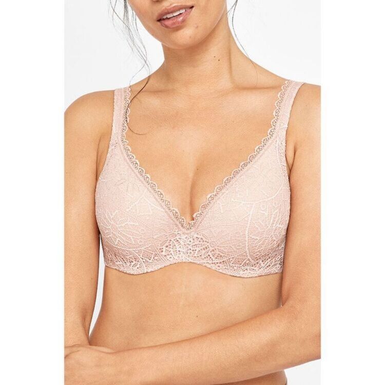 Berlei Barely There Lace Contour Bra YYTP Nude Lace Womens Lingerie