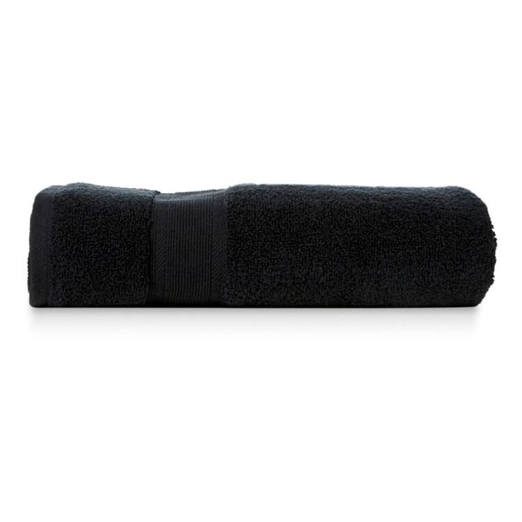 Dri Glo Zero Twist Bath Towel Black