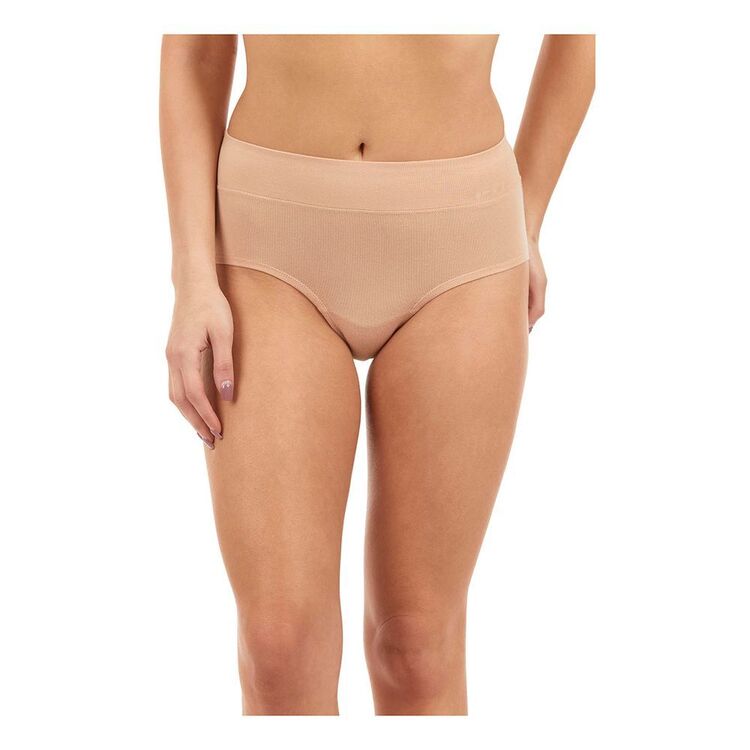 Ladies 2 Pack Ambra Seamless Smoothies Shorties Underwear –
