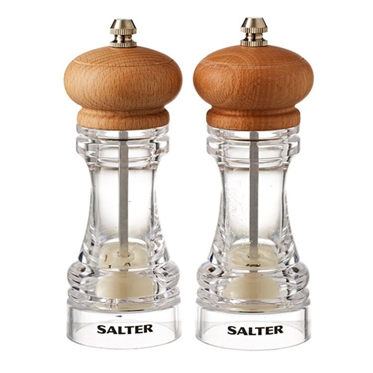 Salter Rechargeable Salt & Pepper Mills Set