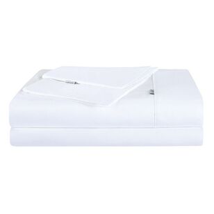 Soren 250 Thread Count Cotton Sheet Set White