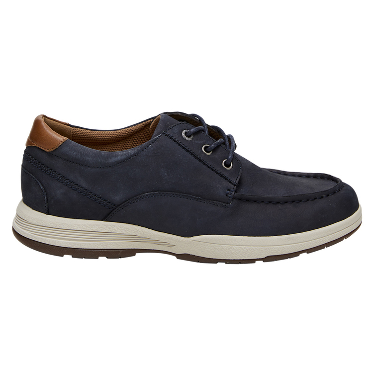 Hush Puppies Men's Experience Lace Up with Cleated Outsole Navy