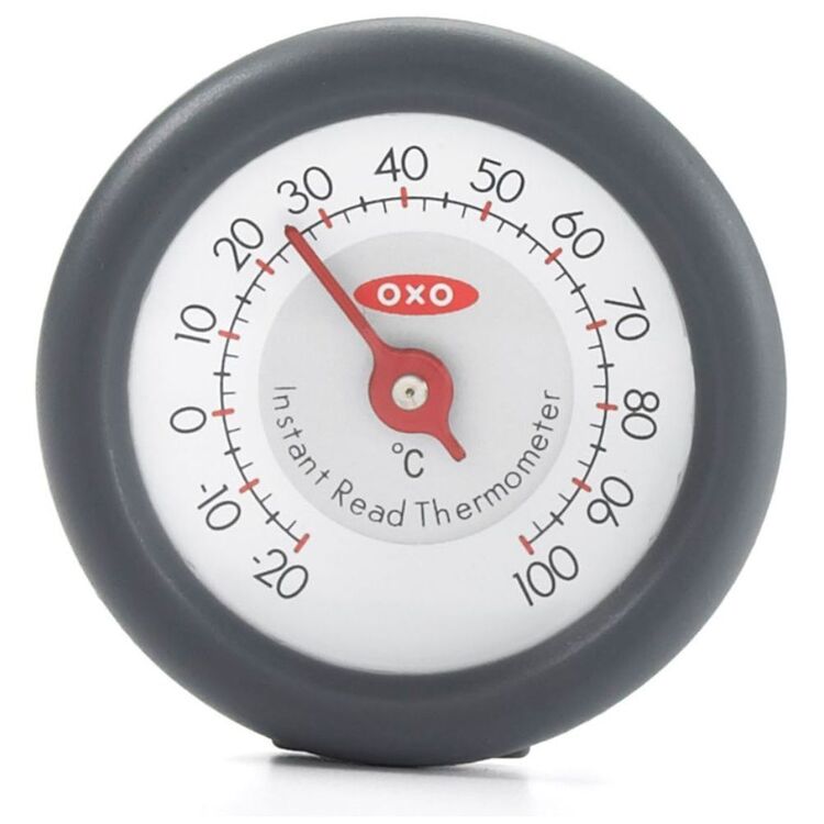 OXO Good Grips Analog Instant Read Meat Thermometer Large Face Easy To Read  NEW