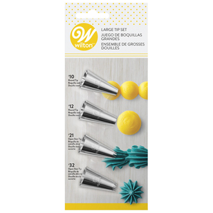 Wilton 4-Piece Large Piping Tip Set