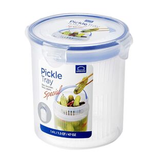 Lock & Lock 1.4L Round Container with Draining Basket