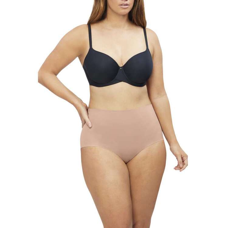 Body By Nancy Ganz Women's Body Sculpt High Waisted Shaping Brief - Cameo