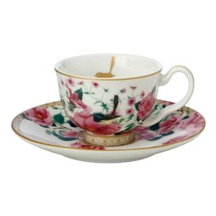 Maxwell & Williams Teas & C's Silk Road 85 ml 2-Piece Cup & Saucer Set White