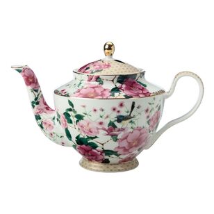 Maxwell & Williams Teas & C's Silk Road 1L Teapot White