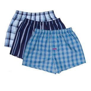 Mitch Dowd Men's Checks Boxer 3 Pack Multicoloured