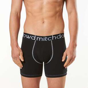 Mitch Dowd Men's Room to Move Trunks 3 Pack Black Grey