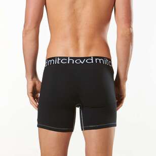 Mitch Dowd Men's Room to Move Trunks 3 Pack Black Grey