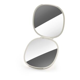 Joseph Joseph Viva 2-In-1 Compact Magnifying Mirror - Shell White