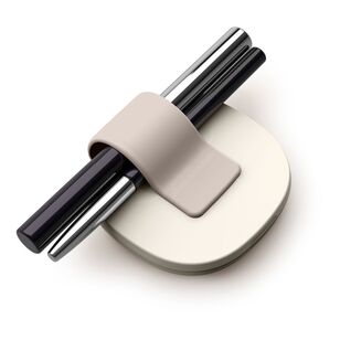 Joseph Joseph Viva 2-In-1 Compact Magnifying Mirror - Shell White