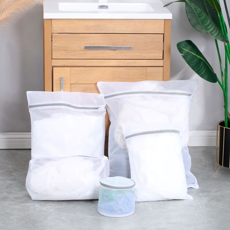 type A Delicates Laundry Wash Bag Set, 3-pc