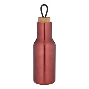 Tempa Drink Bottle Metallic Crimson