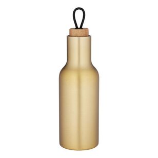 Tempa Large Drink Bottle Brushed Gold