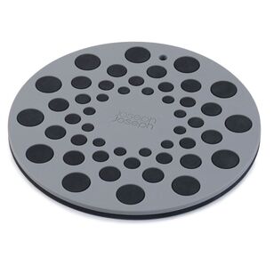 Joseph Joseph Spot-On Set Of 2 Round Grey Silicone Trivets