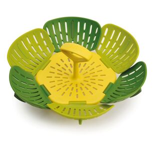 Joseph Joseph Bloom Green Folding Steamer Basket