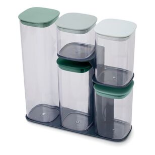 Joseph Joseph Editions Podium 5-Piece Storage Container Set Sage