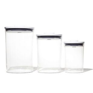 OXO Good Grips Pop 2.0 3-Piece Round Canister Set