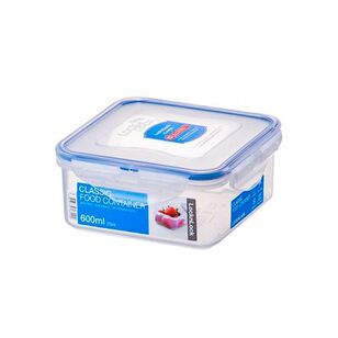 Lock & Lock Classic 600 ml Rectangle Short Container