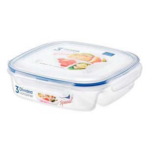 Lock & Lock Classic Specialties 750 ml 3 Section Lunch Container