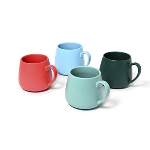 Coffee Culture 400 ml Ceramic Mug 4 Pack Matte