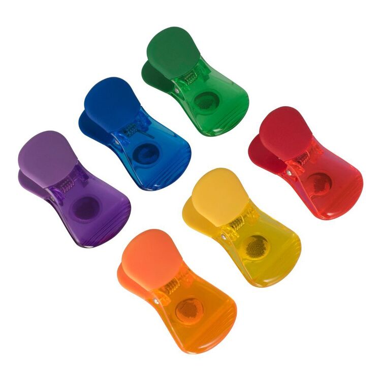 Clip'n Magnetic Bag Clips 6-Pack