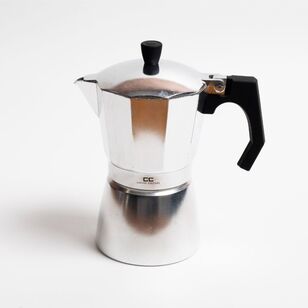 Coffee Culture 6 Cup Coffee Maker Silver