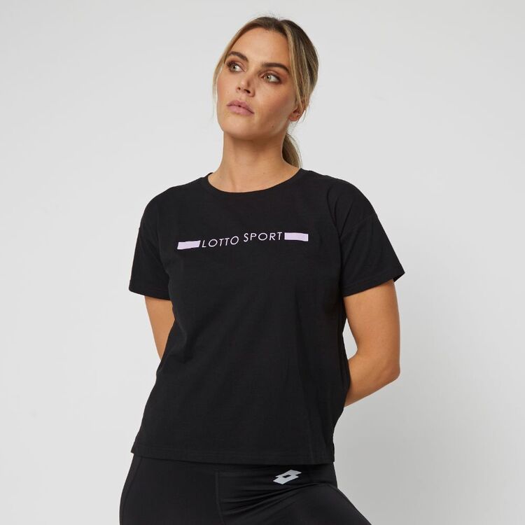 Lotto Women's Sports Tee Black