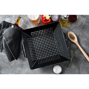 Bergner 35 x 31 x 6.3 cm Square Grill Basket