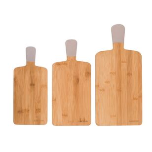 Salter 3 Piece Metallic Chop Board Set