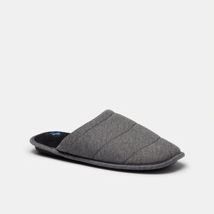 Nic Morris Men's Arlo Slipper Scuff Charcoal