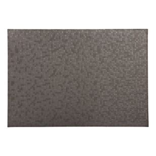 Maxwell & Williams Table Accents 43 x 30 cm Leather Look Mosaic Placemat Taupe