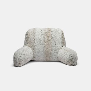 Soren Backrest Cushion Faux Fur Natural Natural