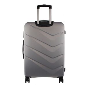 Pierre Cardin 80cm Large Suitcase Silver 80 cm