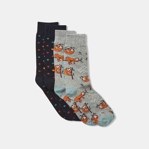 Nic Morris Men's Business Sock 2 Pack Spot Print