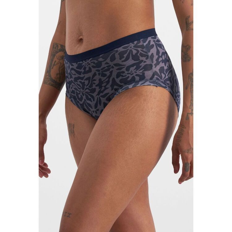 Printed High Rise Full Brief Panty (Pack of 3)