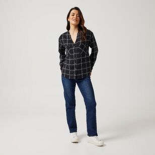 Khoko Collection Women's LENZING™ ECOVERO™ Shirt Check 8