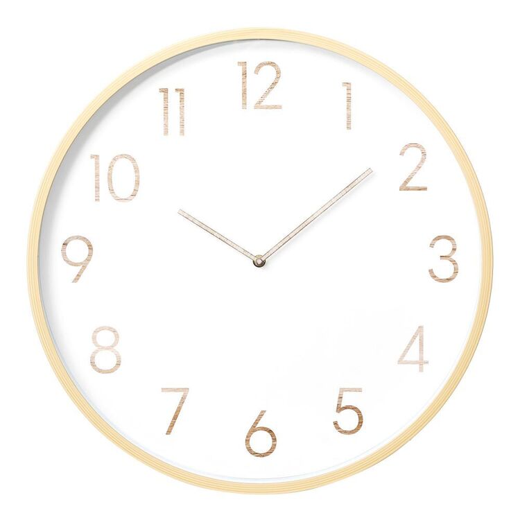 Cooper & Co Masa Wall Clock 51 cm White
