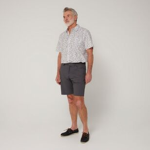 JC Lanyon Men's Everyday Chino Short Grey