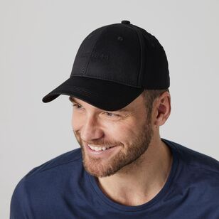 JC Lanyon Men's Peaked Cap Black One Size